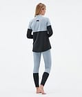 Alpha W Base Layer Pant Women Soft Blue/Black, Image 4 of 7
