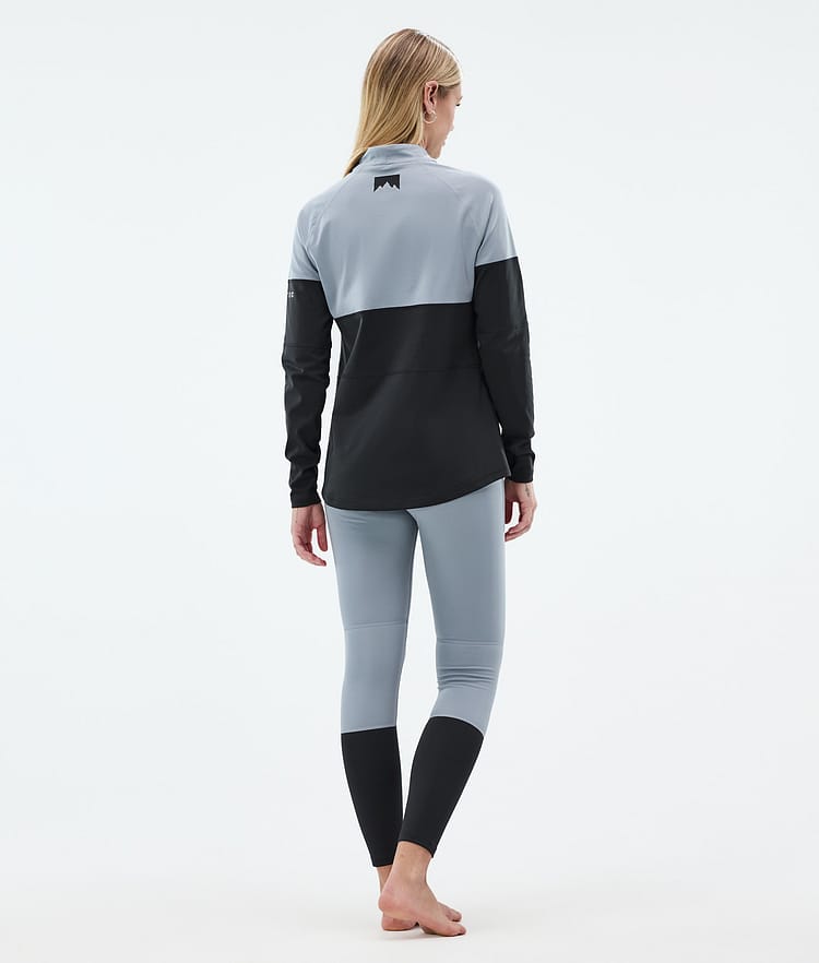 Alpha W Basislaag Broek Dames Soft Blue/Black, Afbeelding 4 van 7