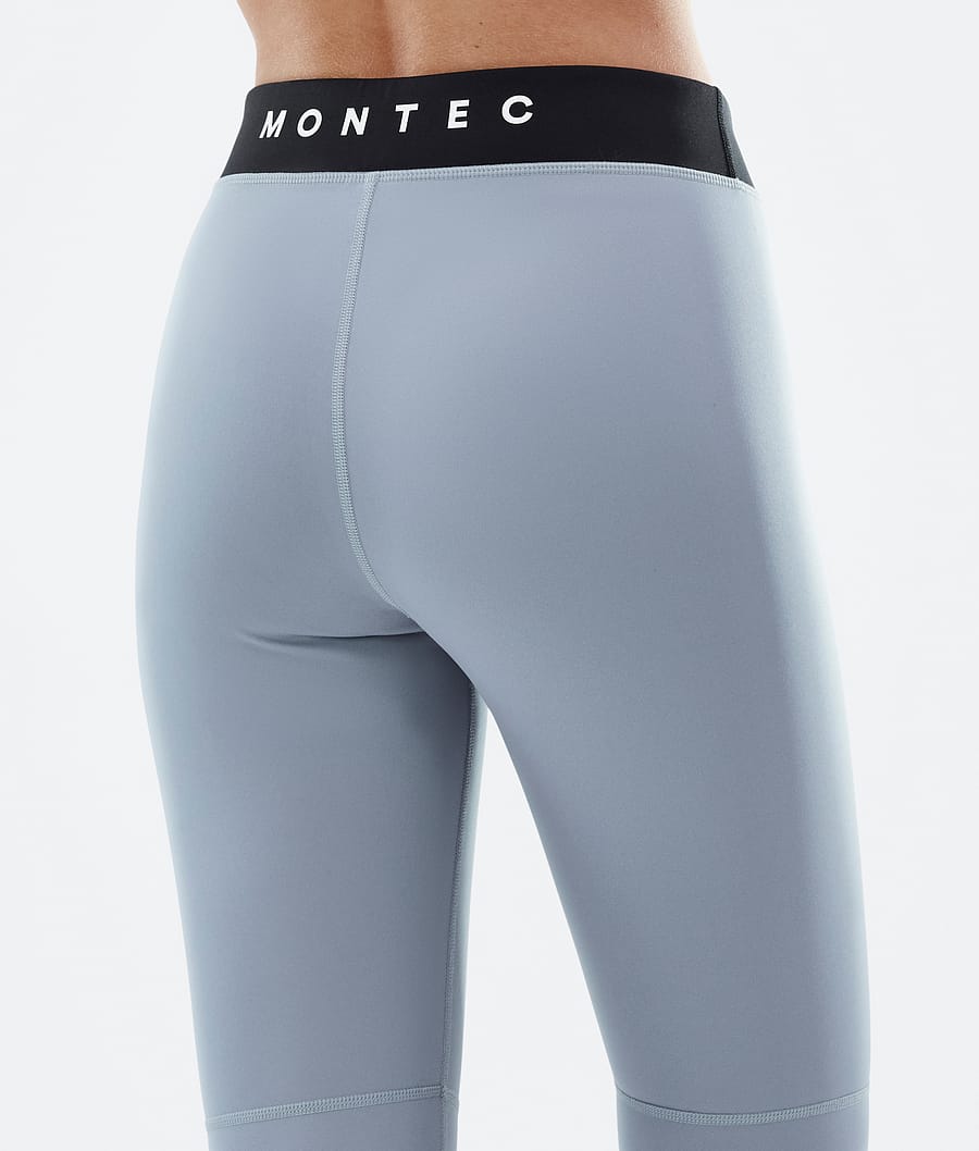 Alpha W Base Layer Pant Women Soft Blue/Black