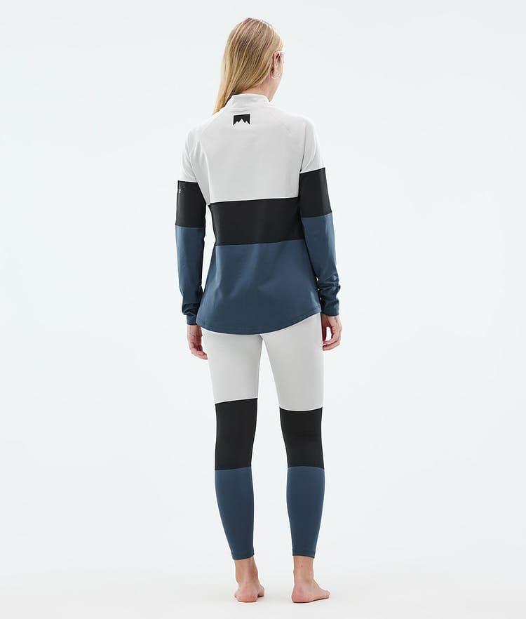 Alpha W Basislaag Broek Dames Light Grey/Black/Metal Blue, Afbeelding 4 van 7