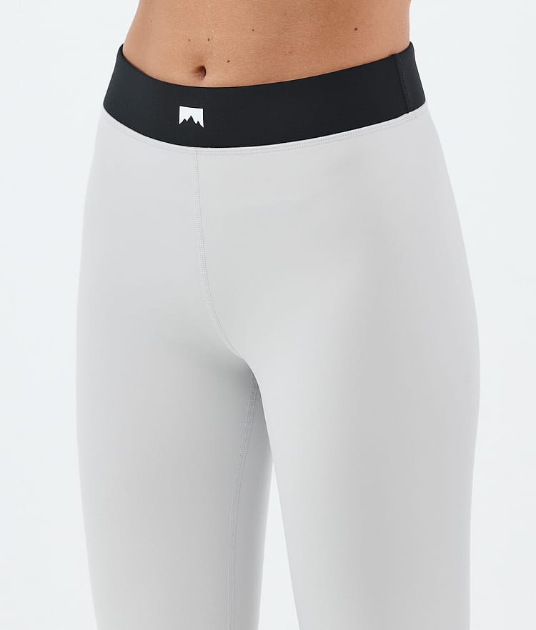 Alpha W Base Layer Pant Women Light Grey/Black/Metal Blue, Image 5 of 7
