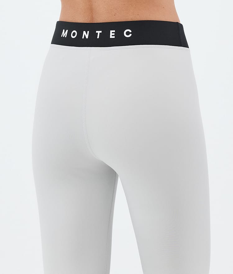 Alpha W Base Layer Pant Women Light Grey/Black/Metal Blue, Image 6 of 7
