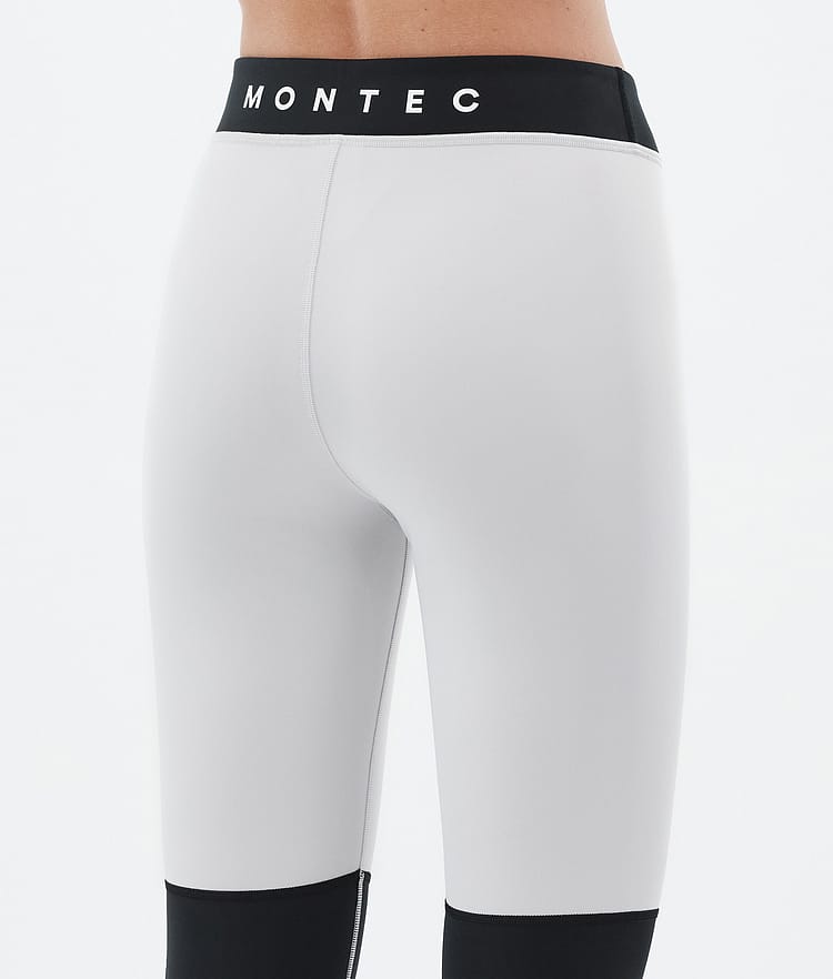 Alpha W Base Layer Pant Women Light Grey/Black/Metal Blue, Image 6 of 7