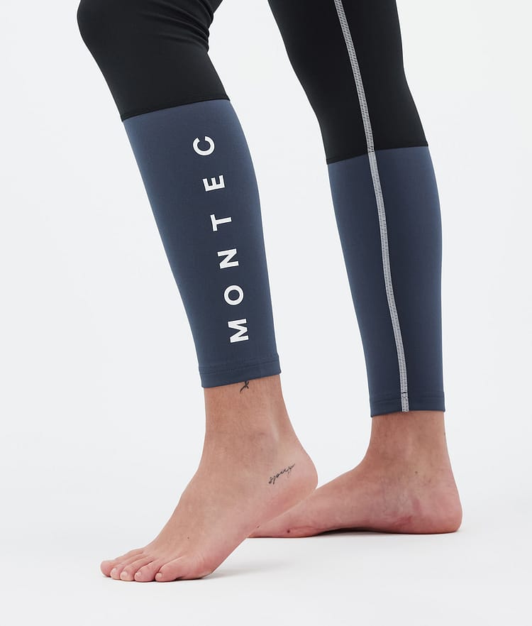 Alpha W Base Layer Pant Women Light Grey/Black/Metal Blue, Image 7 of 7