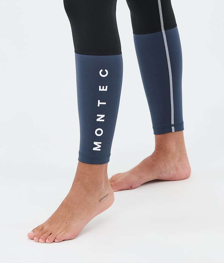 Alpha W Base Layer Pant Women Light Grey/Black/Metal Blue, Image 7 of 7