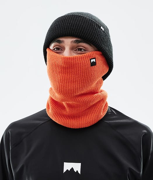Montec Classic Knitted 22 Facemask Orange