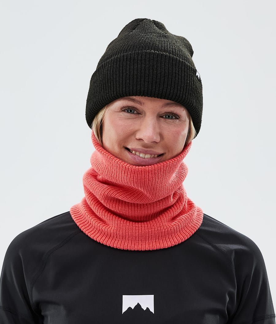 Classic Knitted Skimasker Coral