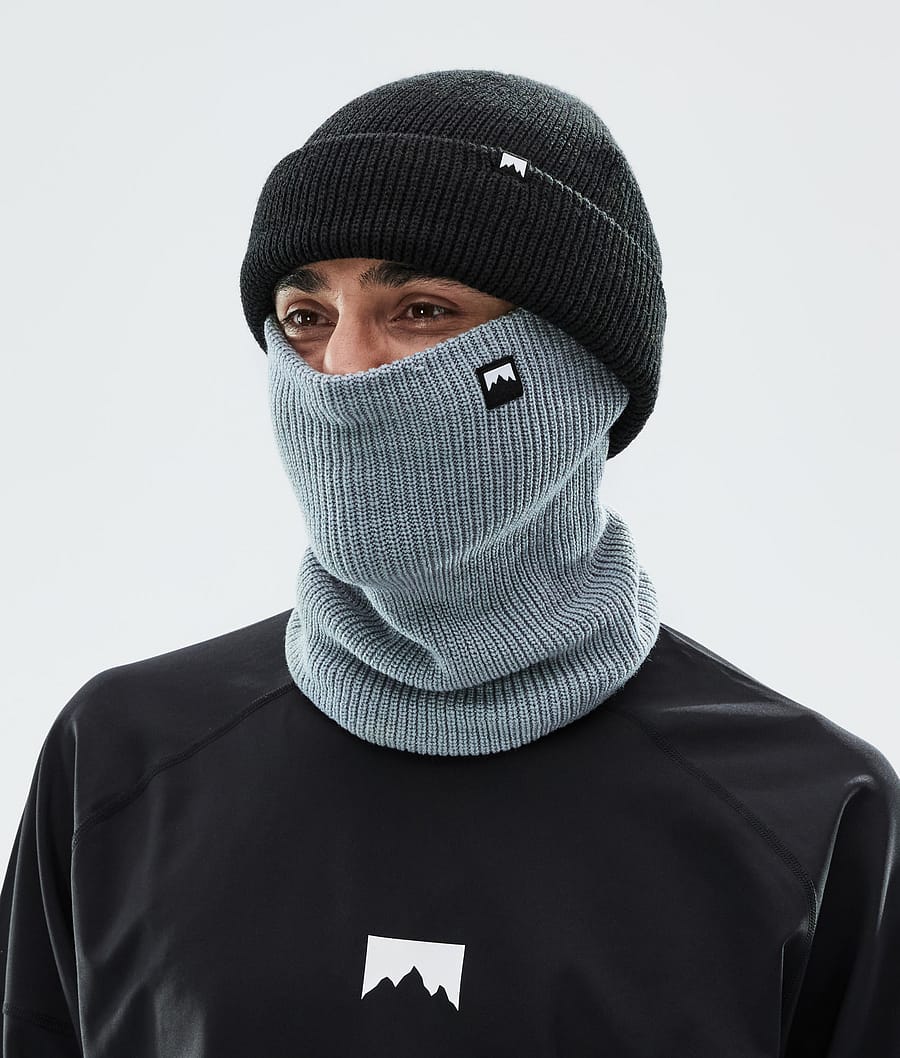 Classic Knitted 2022 Facemask Soft Blue