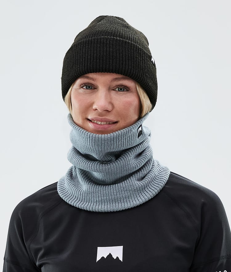 Classic Knitted 2022 Ochraniacze na Twarz Soft Blue, Zdjęcie 3 z 3