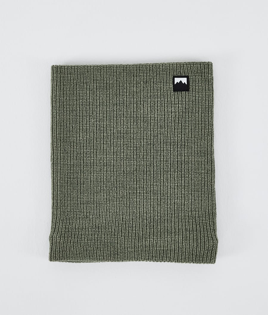 Classic Knitted Facemask Greenish
