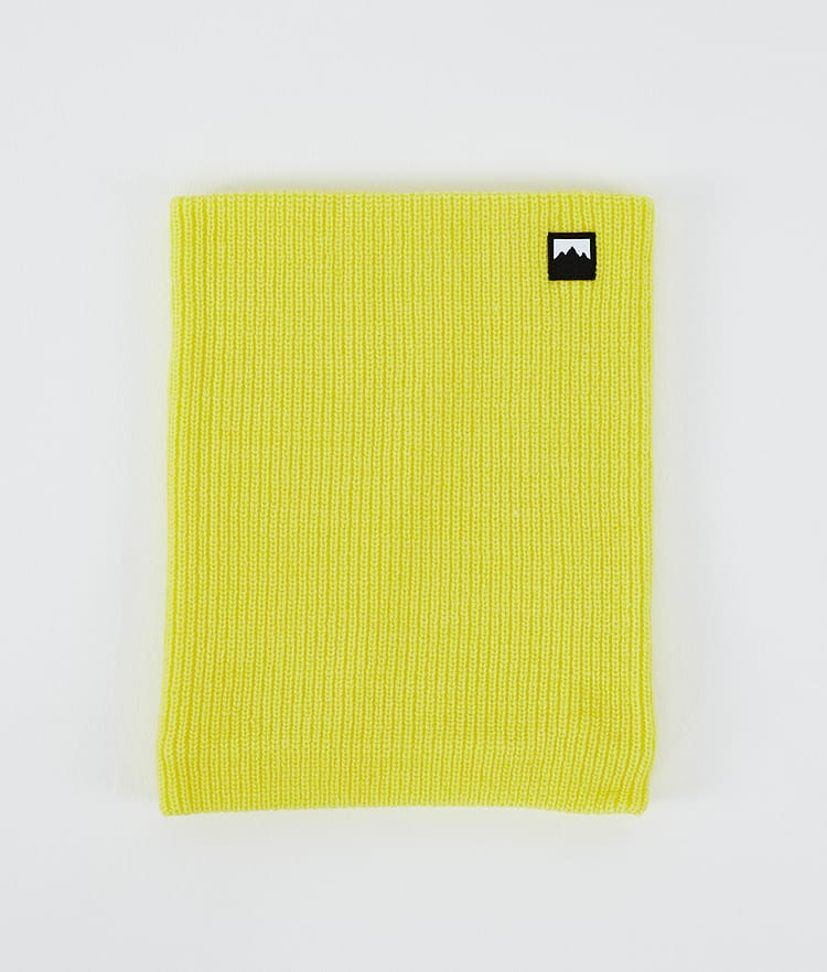 Classic Knitted 2022 Facemask Bright Yellow, Image 1 of 3