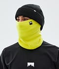 Classic Knitted 2022 Facemask Bright Yellow, Image 2 of 3