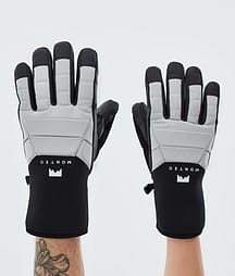 Montec Kilo 22 Ski Gloves Light Grey