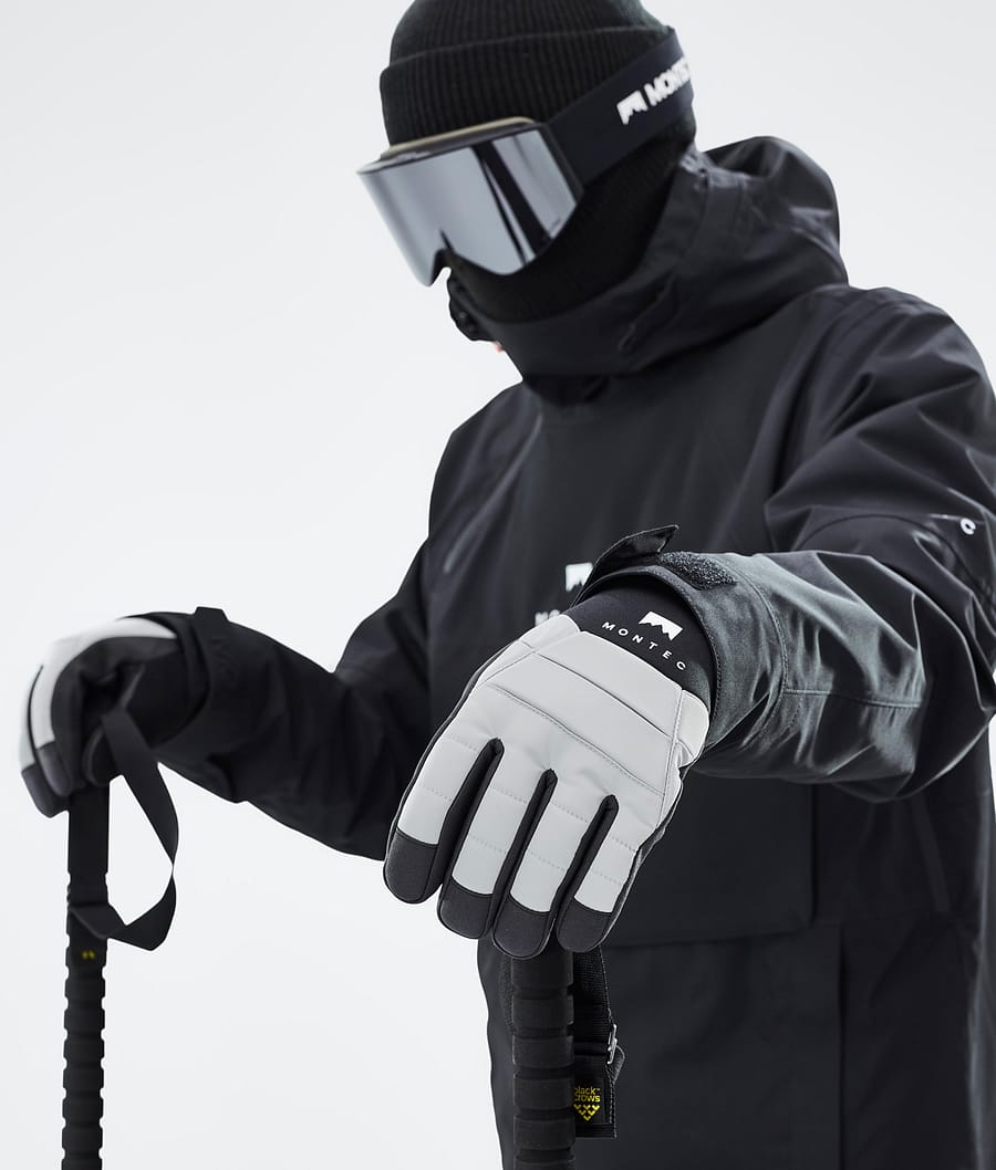 Kilo Ski Gloves Light Grey