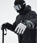 Kilo 2022 Ski Gloves Light Grey, Image 3 of 5