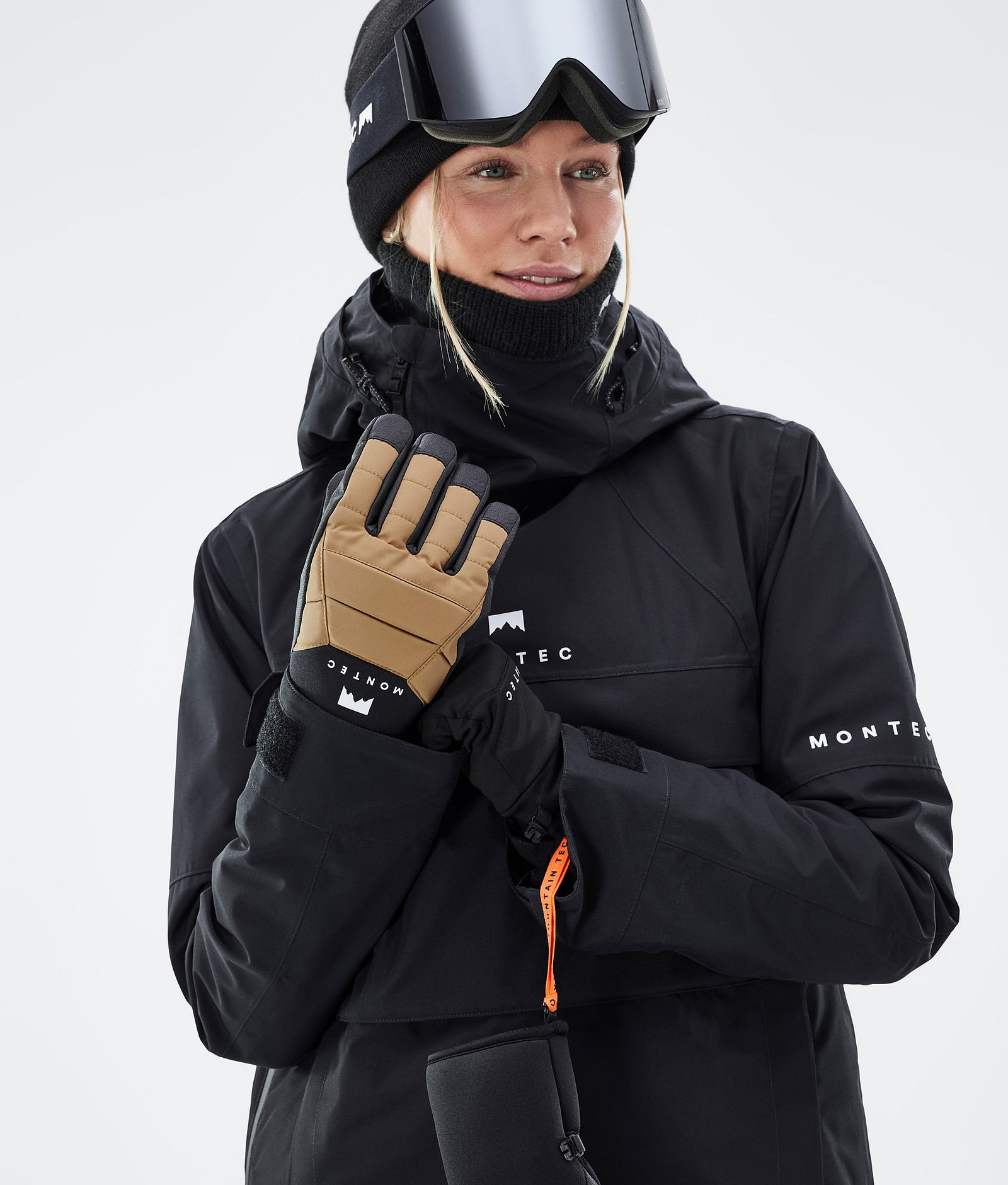 Kilo 2022 Ski Gloves Gold, Image 3 of 5
