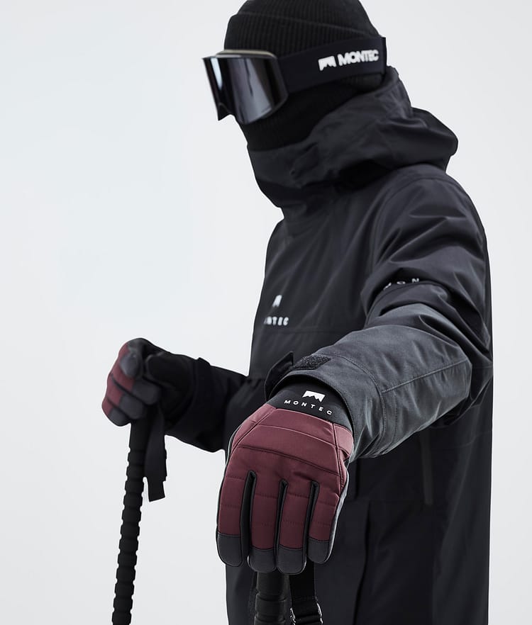 Kilo 2022 Ski Gloves Burgundy, Image 4 of 5