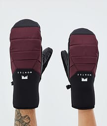 Montec Kilo 22 Snow Mittens Burgundy