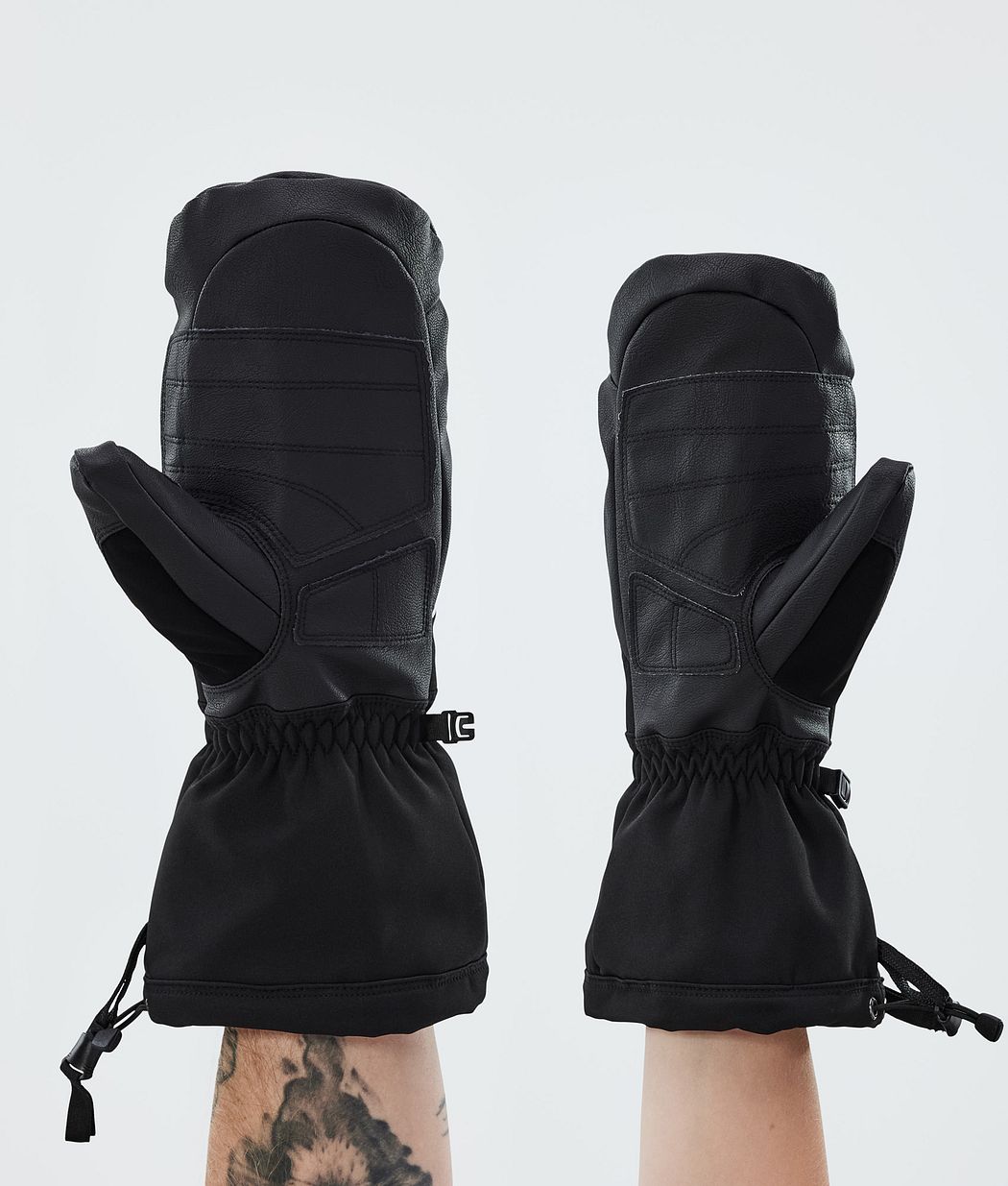 Roast Snow Mittens Black