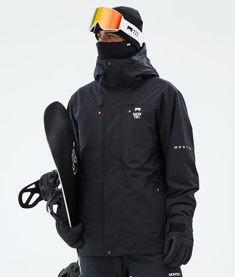Fawk Snowboard Jacket Men Black, Image 1 of 10