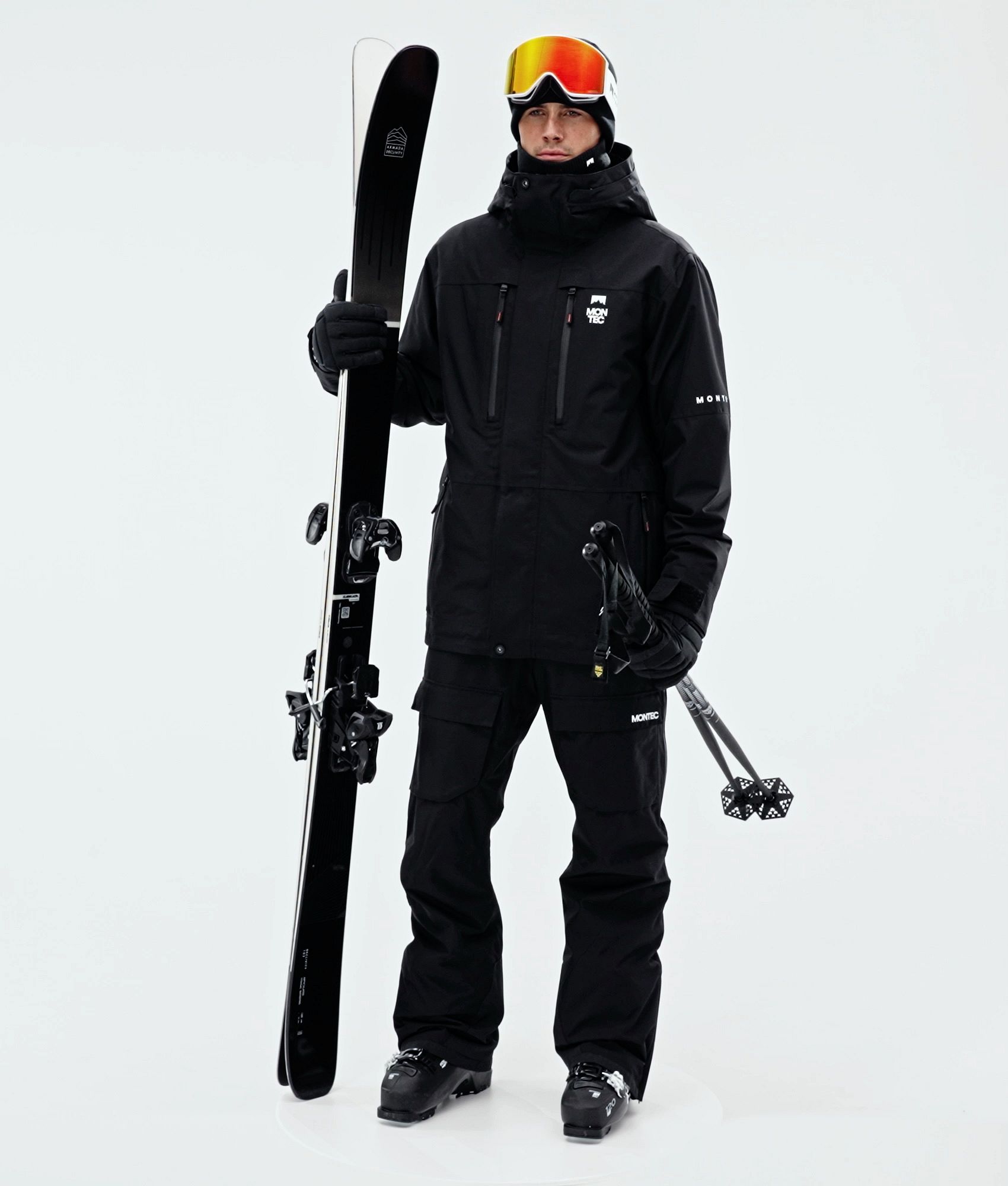 Montec Fawk スキージャケット メンズ Black - ブラック | Montecwear.com