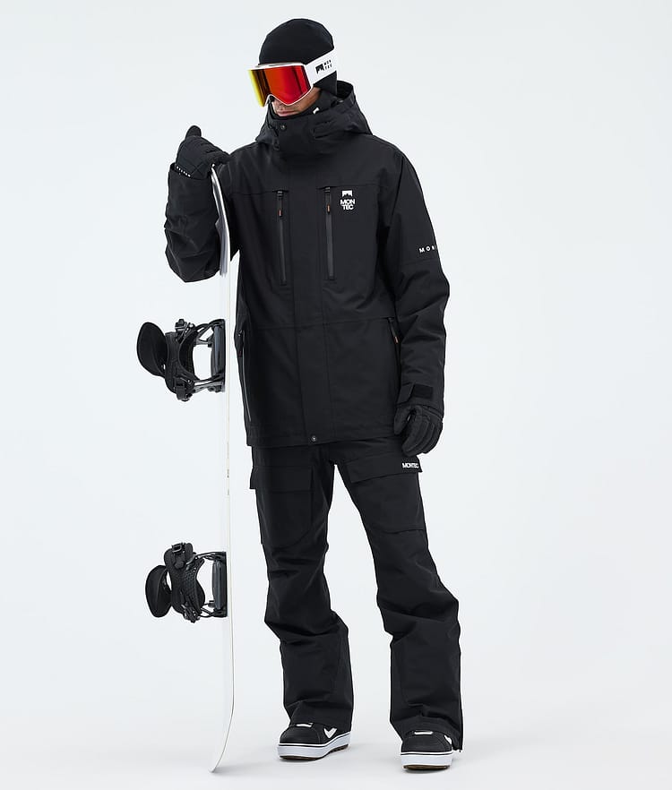 Fawk Snowboard Jacket Men Black, Image 2 of 9