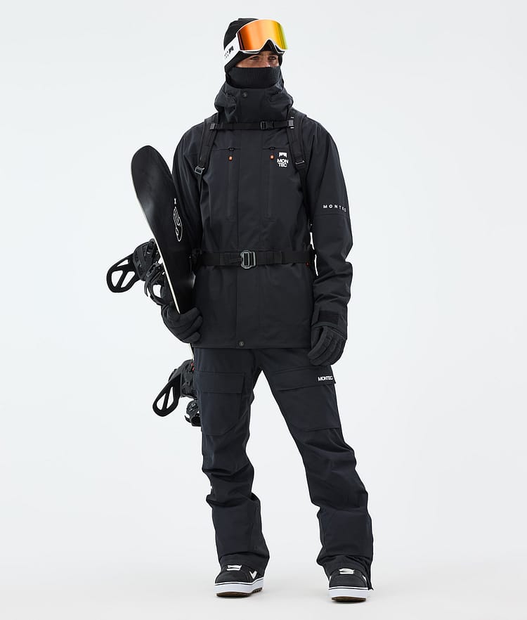 Fawk Snowboard Jacket Men Black, Image 3 of 10
