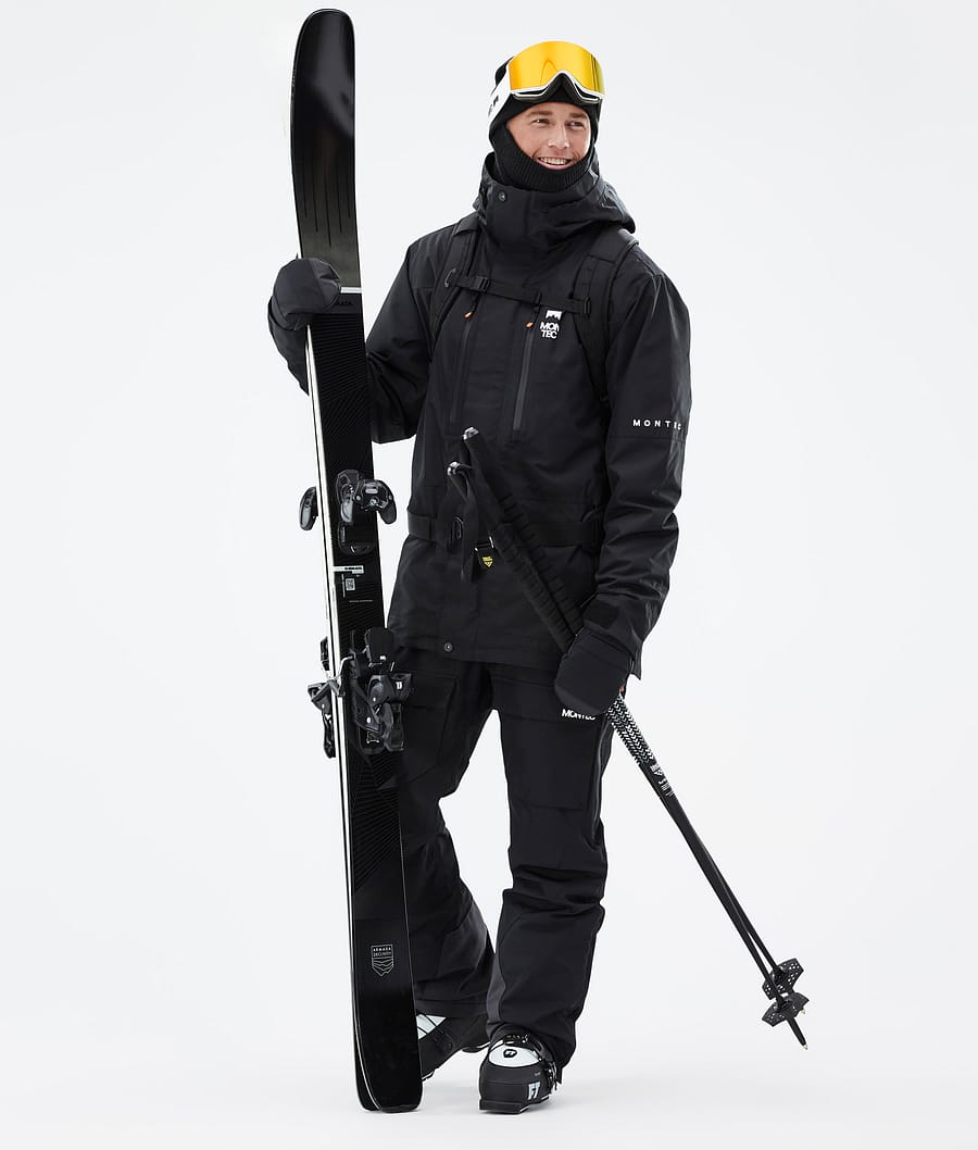 Fawk Ski Jacket Men Black