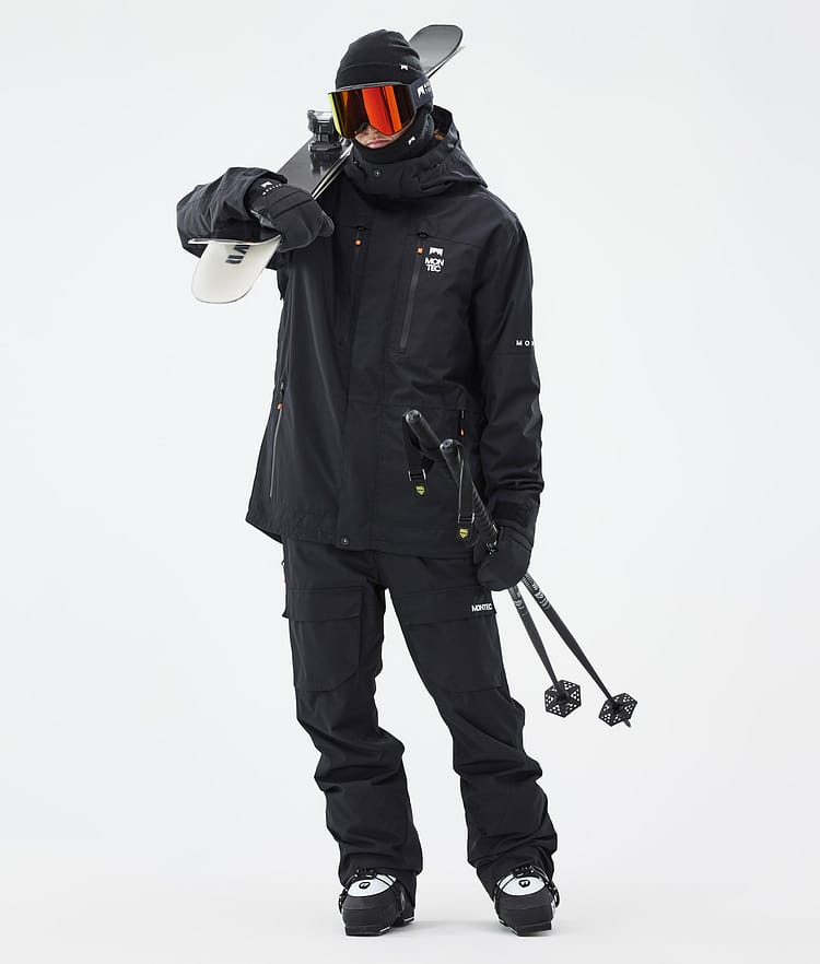 Fawk Skijacke Herren Black, Bild 3 von 10