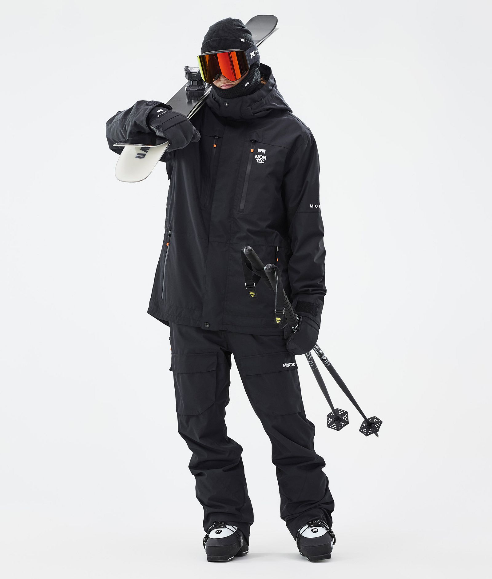 Fawk Skijacke Herren Black, Bild 3 von 10