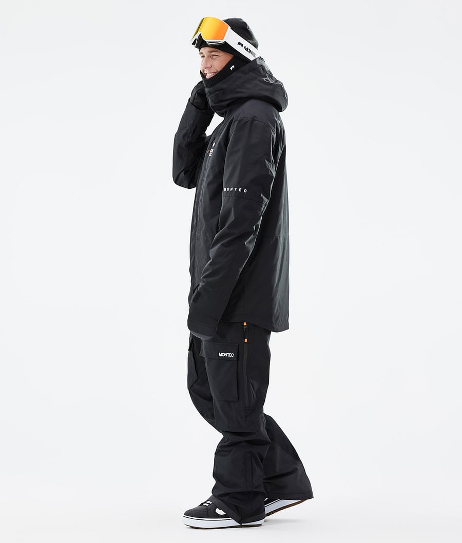 Fawk Snowboard Jacket Men Black