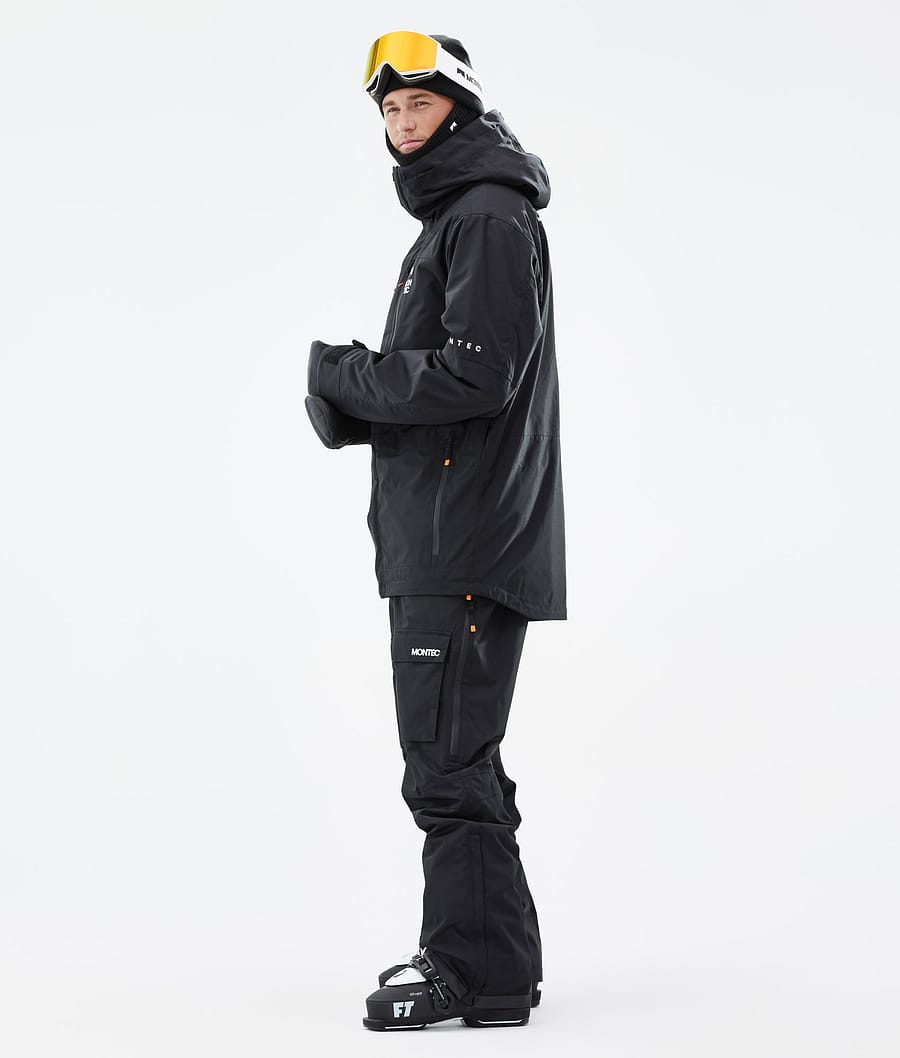Fawk Ski Jacket Men Black
