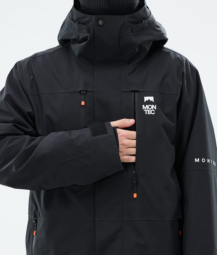 Fawk Snowboard Jacket Men Black, Image 9 of 10