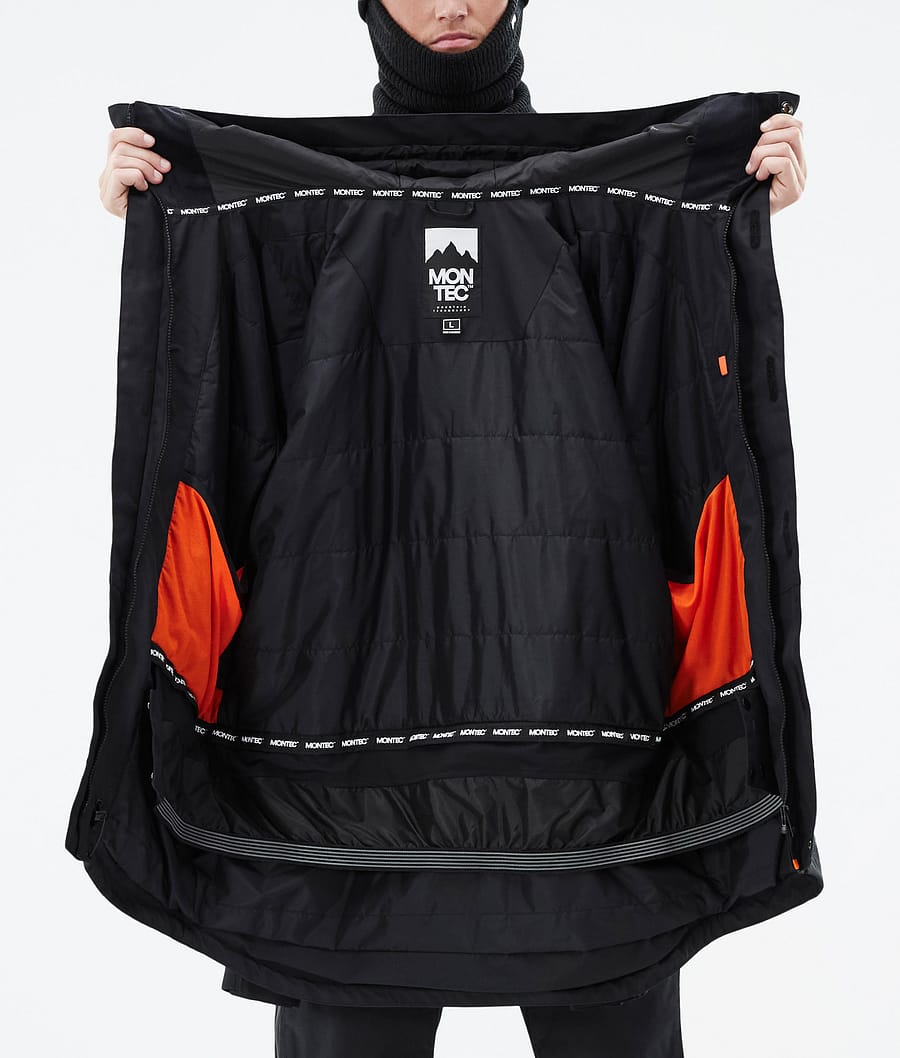 Fawk Snowboard Jacket Men Black