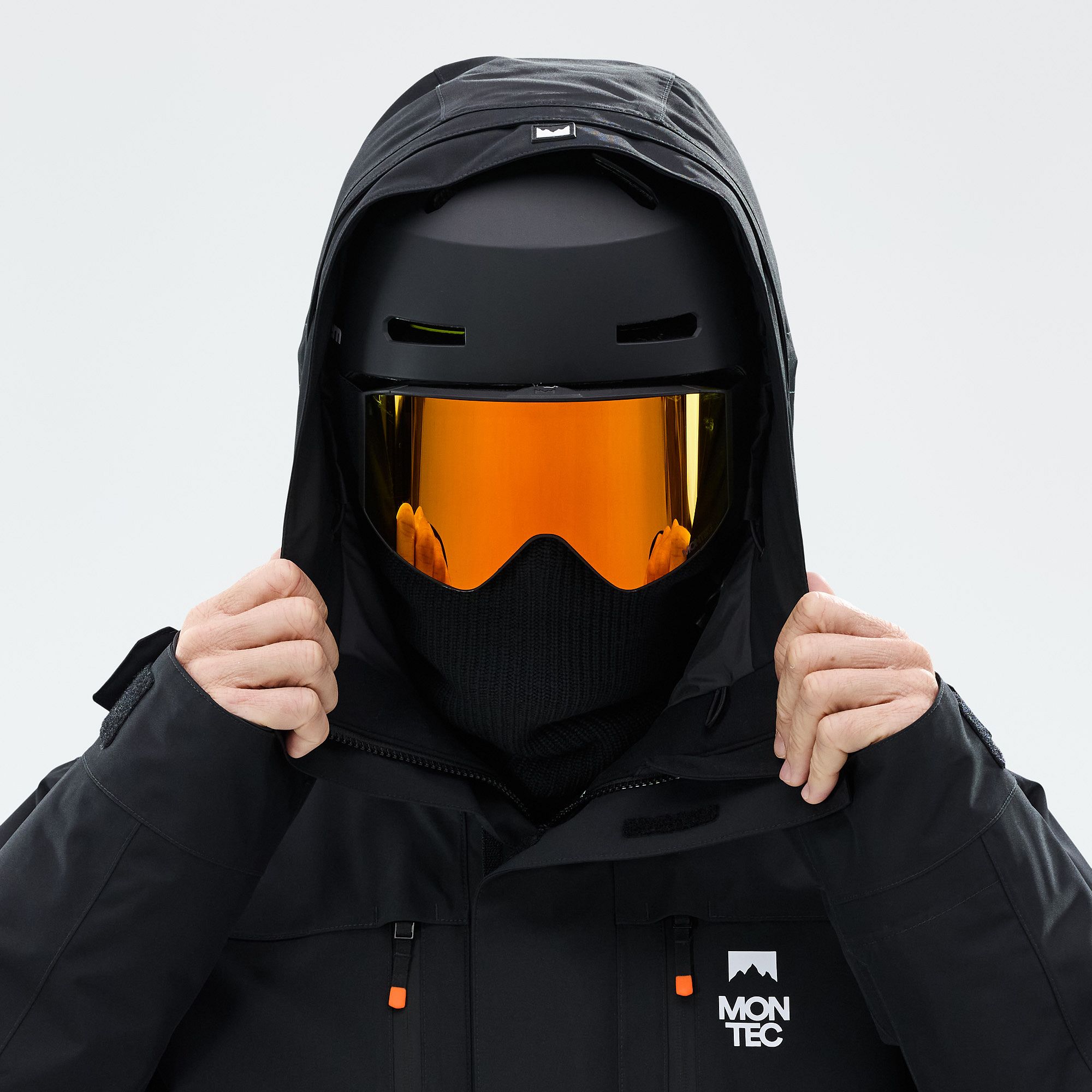 Montec Fawk Snowboard Jacket Men Black | Montecwear.com