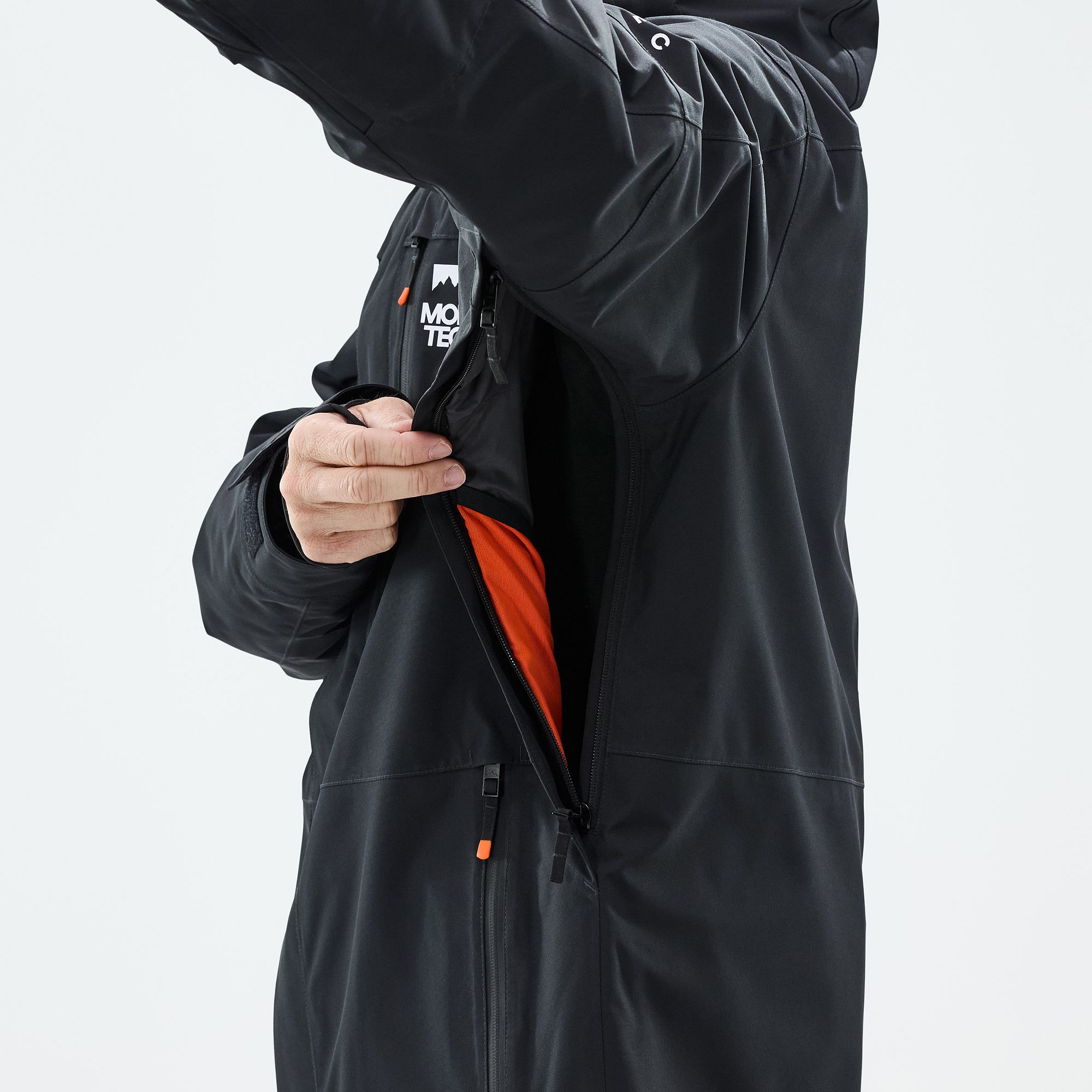 Montec Fawk Ski Jacket Men Black | Montecwear.com