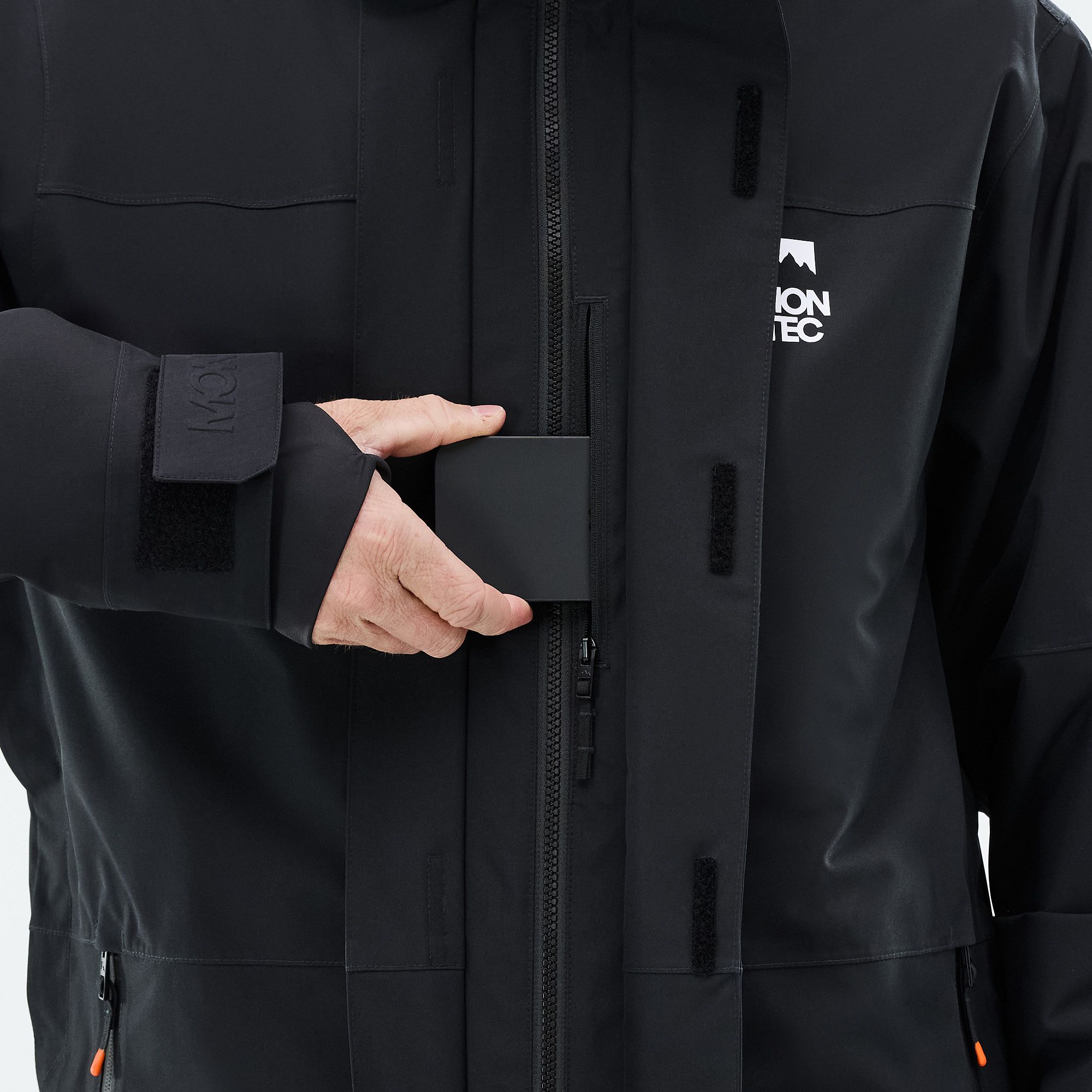 Montec Fawk Snowboard Jacket Men Black | Montecwear.com