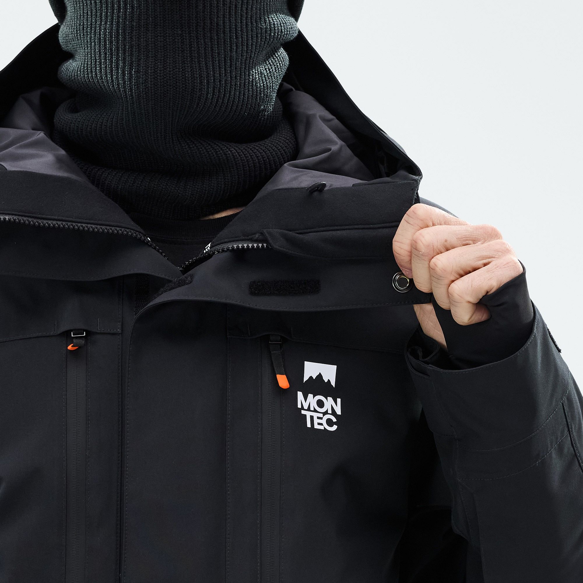 Montec Fawk Ski Jacket Men Black | Montecwear.com