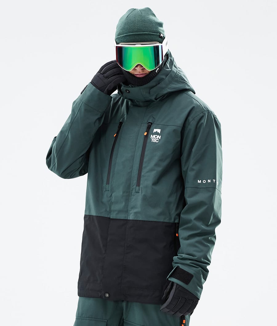 Fawk Ski Jacket Men Dark Atlantic/Black