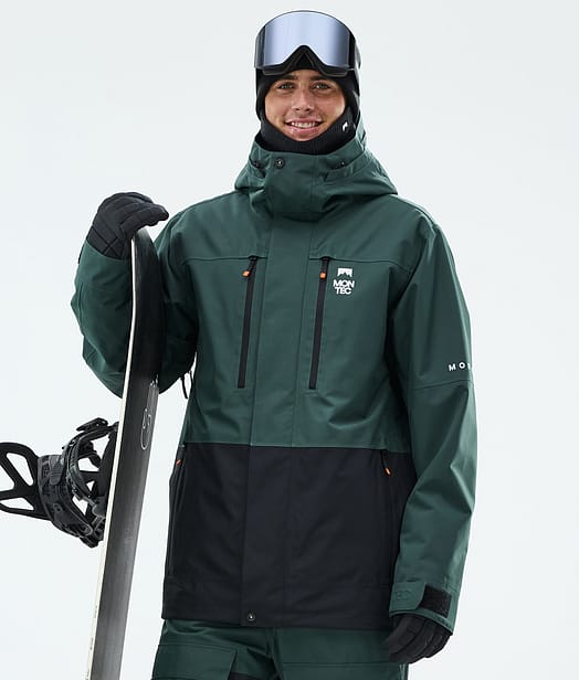 Fawk Snowboard Jacket Men Dark Atlantic/Black