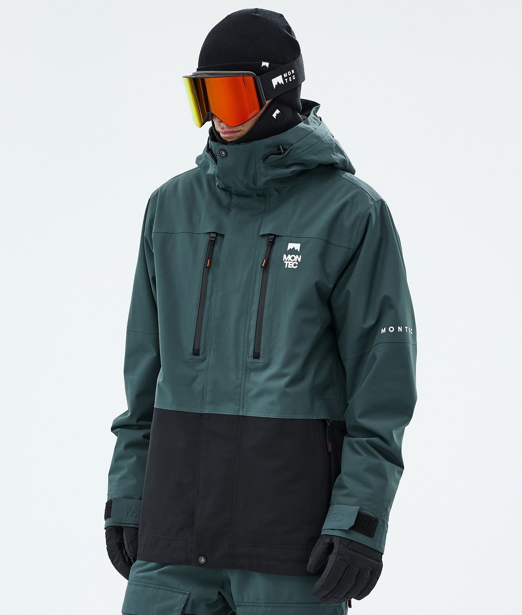 Montec Doom Snowboard Jacket Men Dark Atlantic/Black | Montecwear.com