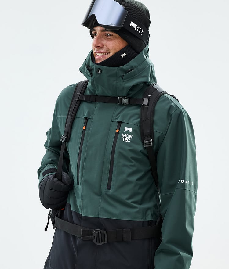 Fawk Veste Snowboard Homme Dark Atlantic/Black, Image 2 sur 10