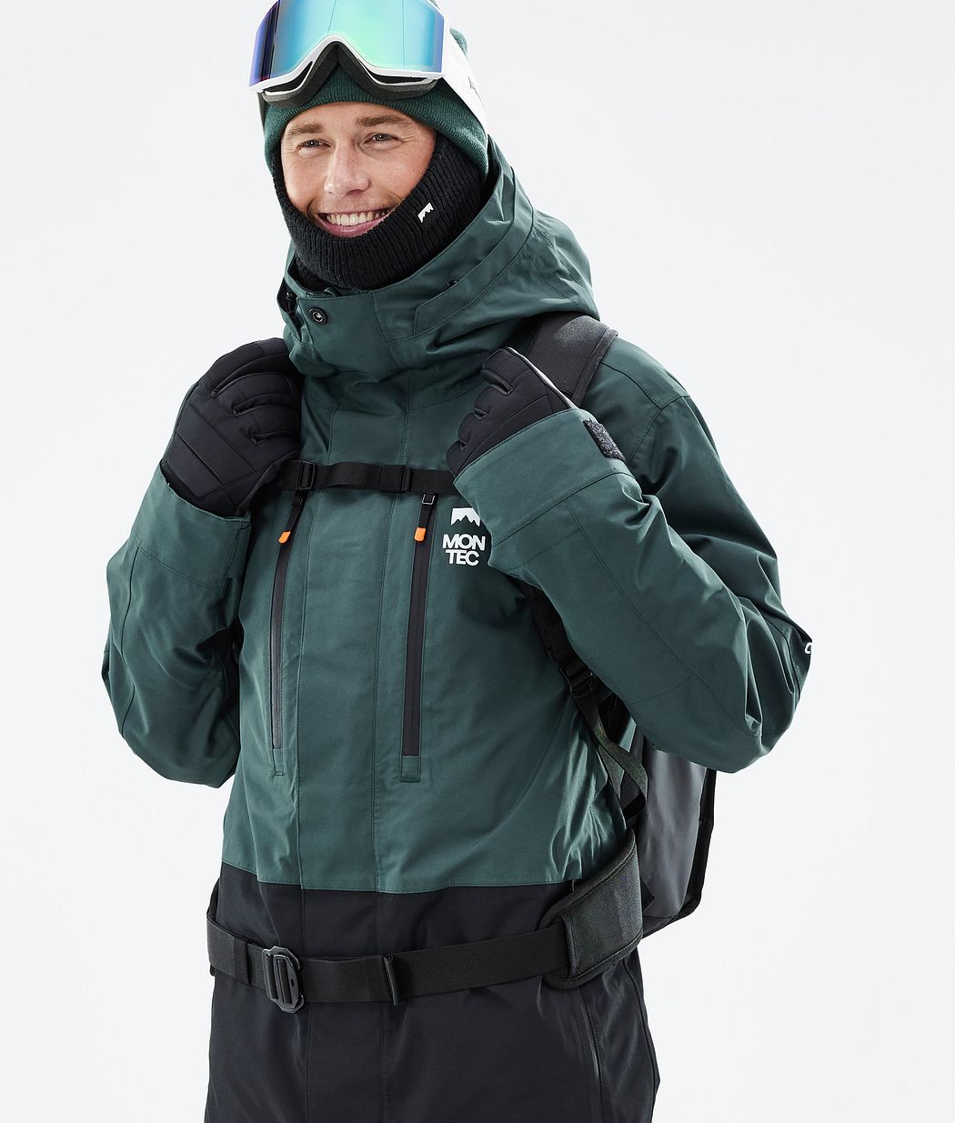 Fawk Ski Jacket Men Dark Atlantic/Black