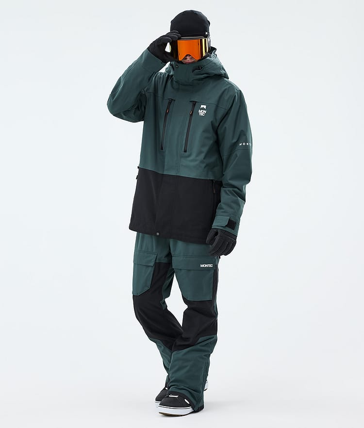 Fawk Snowboard Jacket Men Dark Atlantic/Black, Image 2 of 9