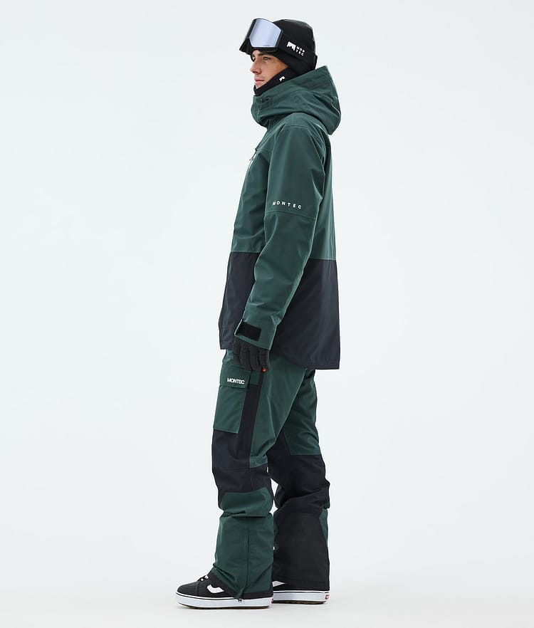 Fawk Veste Snowboard Homme Dark Atlantic/Black, Image 4 sur 10
