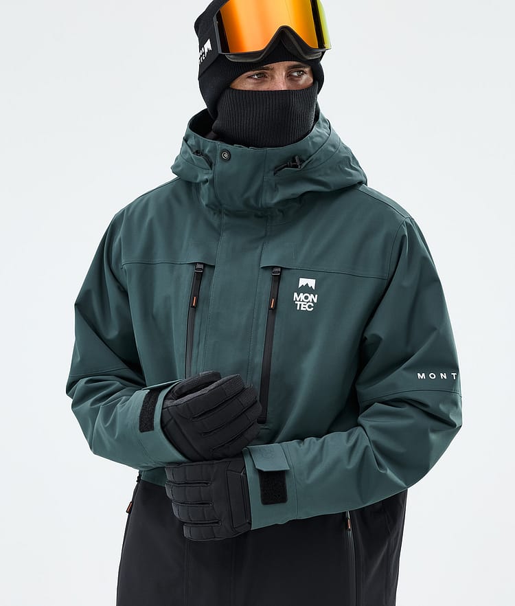 Fawk Snowboard Jacket Men Dark Atlantic/Black, Image 4 of 9