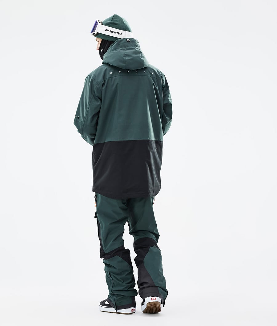 Fawk Snowboard Jacket Men Dark Atlantic/Black