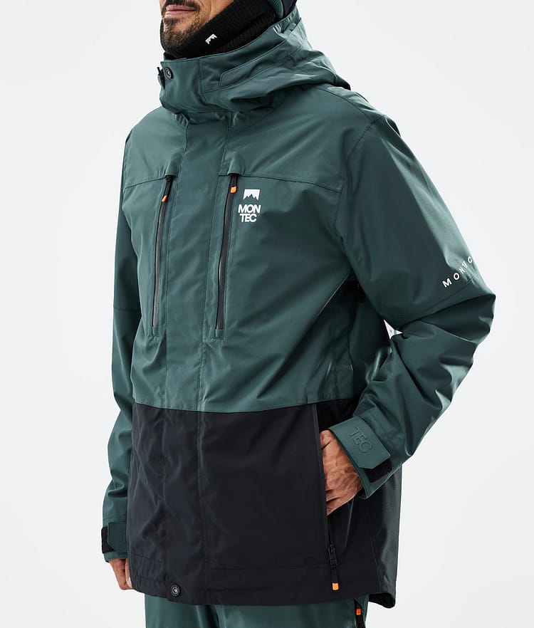 Montec Fawk Veste de Ski Homme Dark Atlantic/Black - Vert