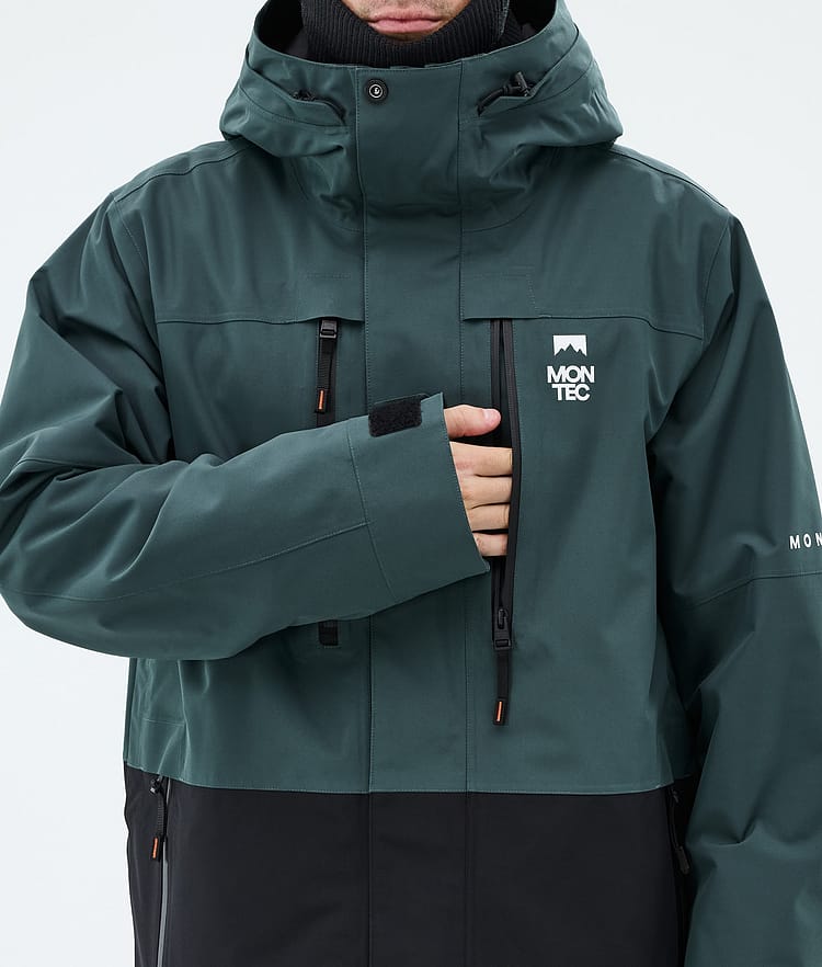 Fawk Snowboard Jacket Men Dark Atlantic/Black, Image 8 of 9