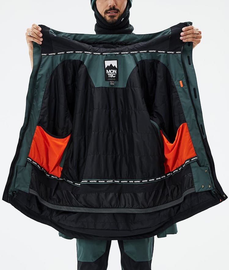 Fawk Snowboard Jacket Men Dark Atlantic/Black, Image 10 of 10